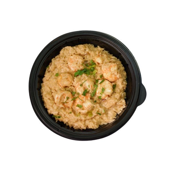 Risotto-aux-Crevettes-sauce-blanche-hammamet