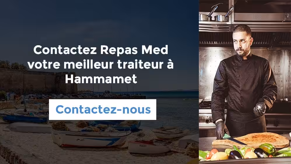 contactez repas med votre traiteur hammamet de confiance qui propose des menus variés, un packaging de qualité et une livraison rapide à Hammamet