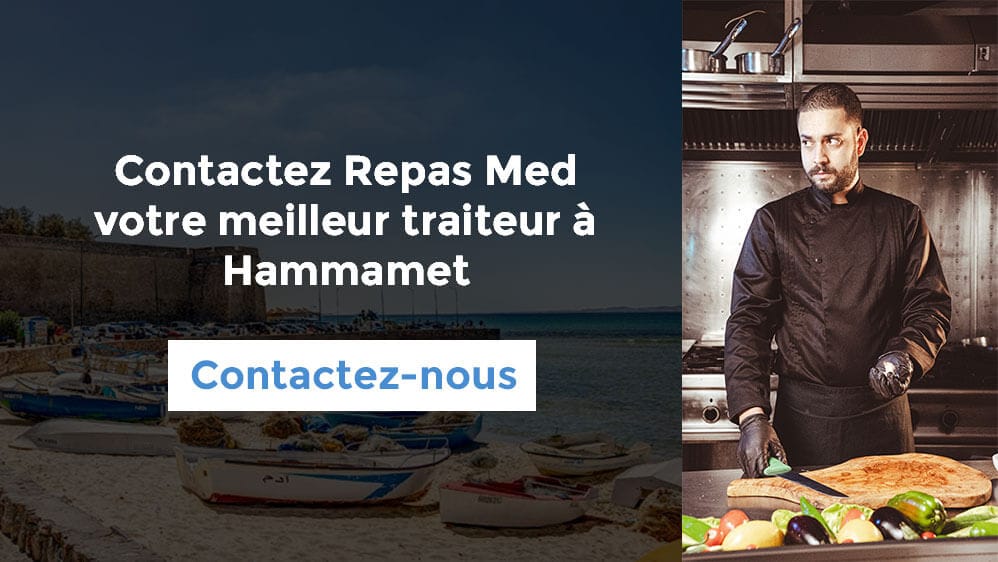 contactez repas med votre traiteur hammamet de confiance qui propose des menus variés, un packaging de qualité et une livraison rapide à Hammamet
