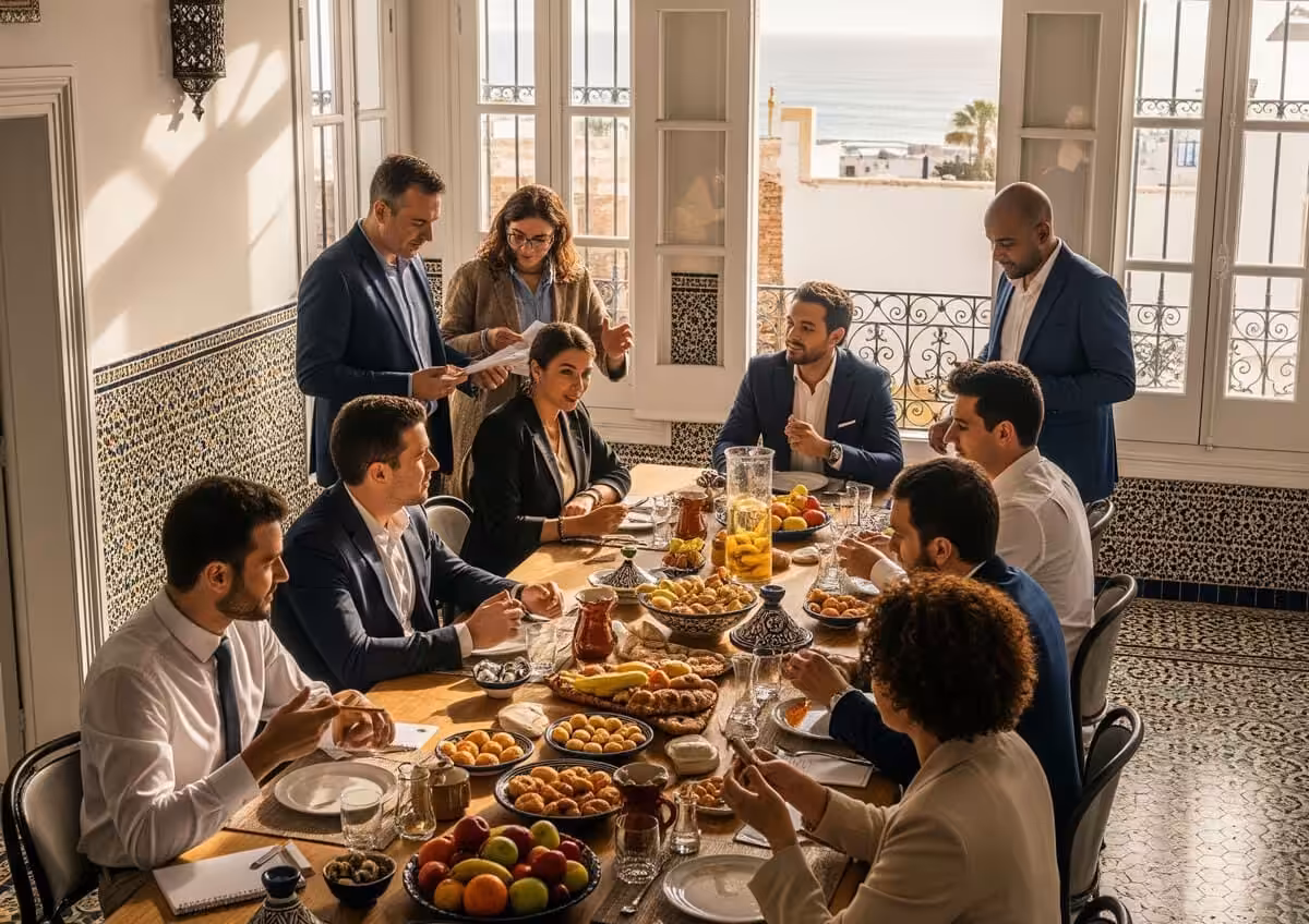 confiez vos repas d'affaires à repas med votre traiteur entreprise en tunisie
