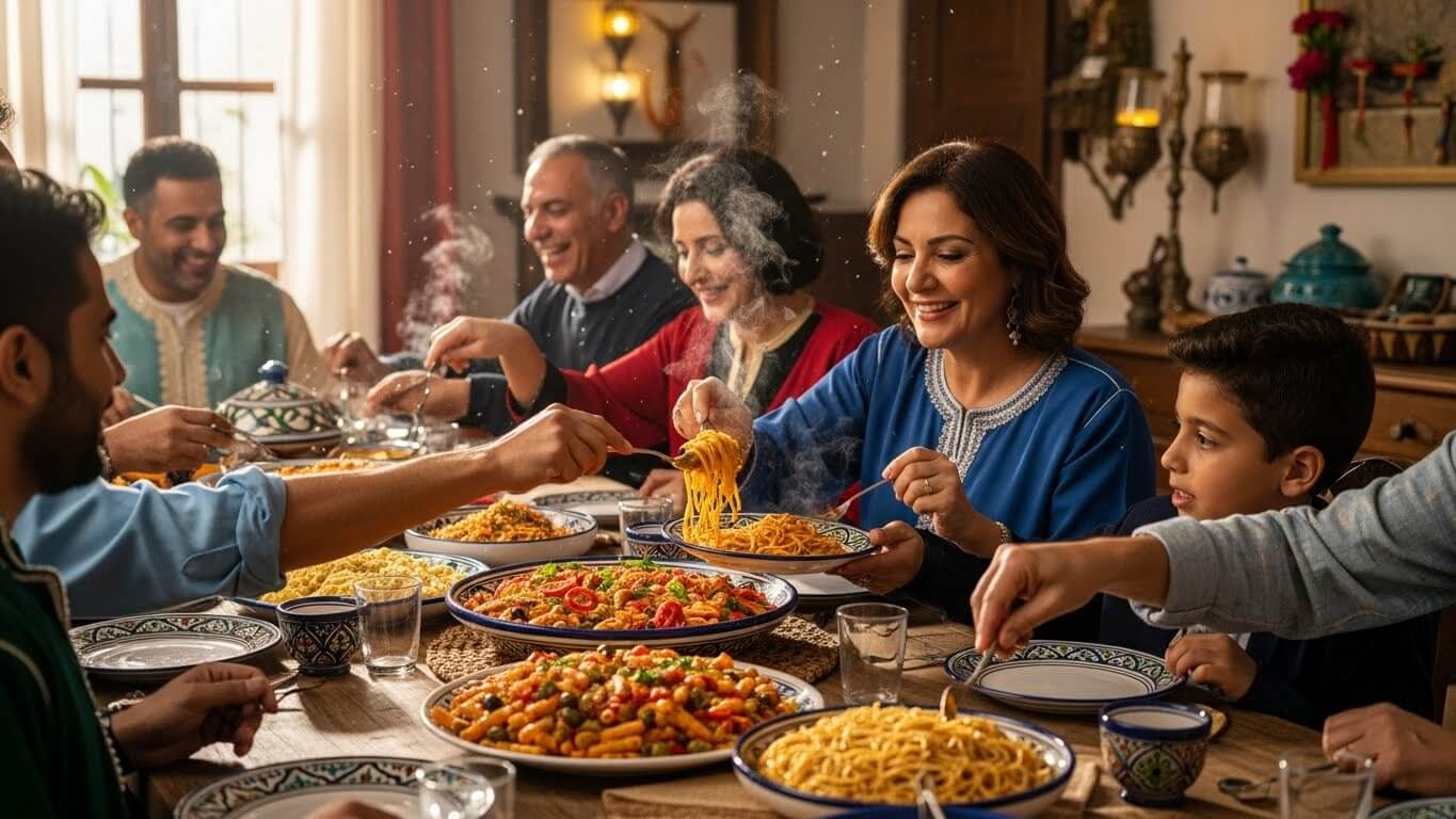 Commandez des pâtes tunisiennes pour votre Pasta Party