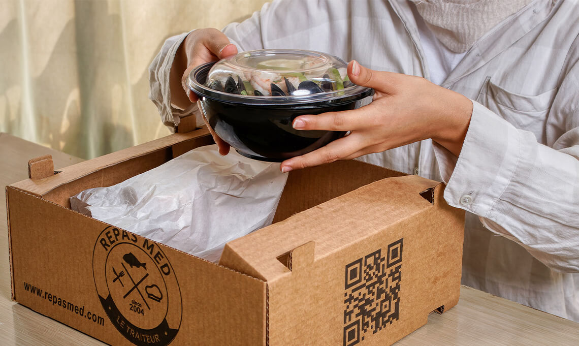 Les barquettes alimentaires : chaque plat à sa place