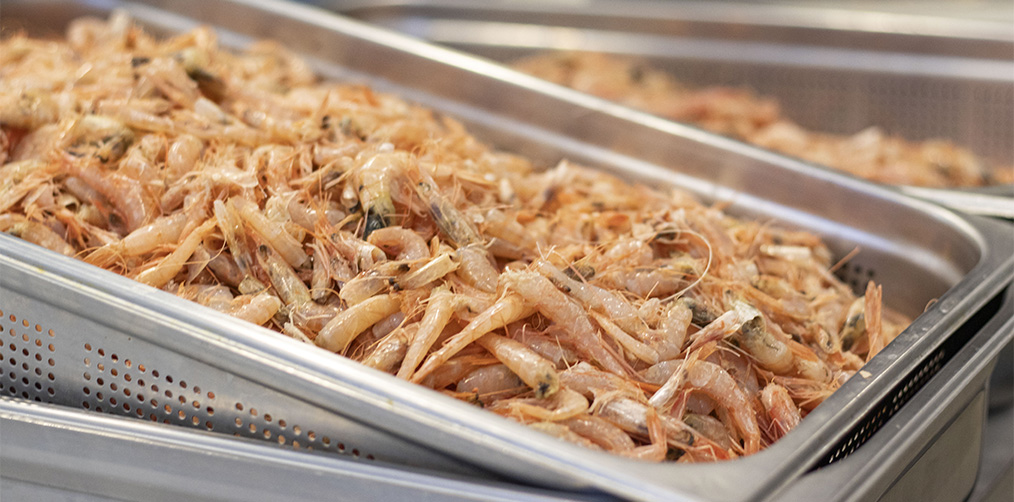 récéption des ingrédients avant de cuisiner