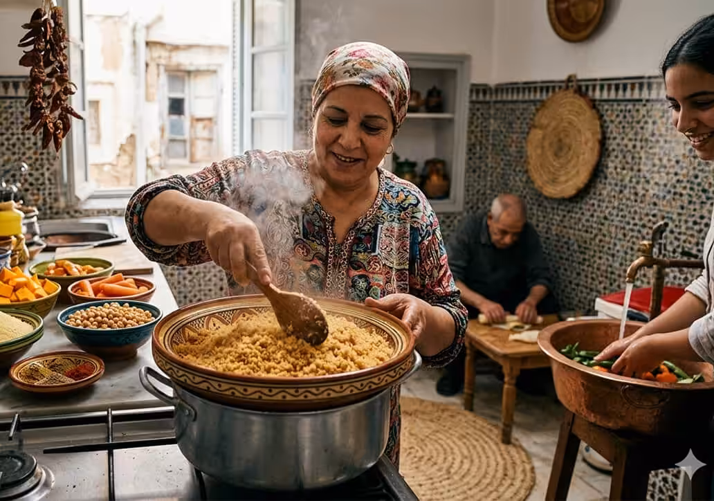 recette pour réussir la préparation de couscous à la maison