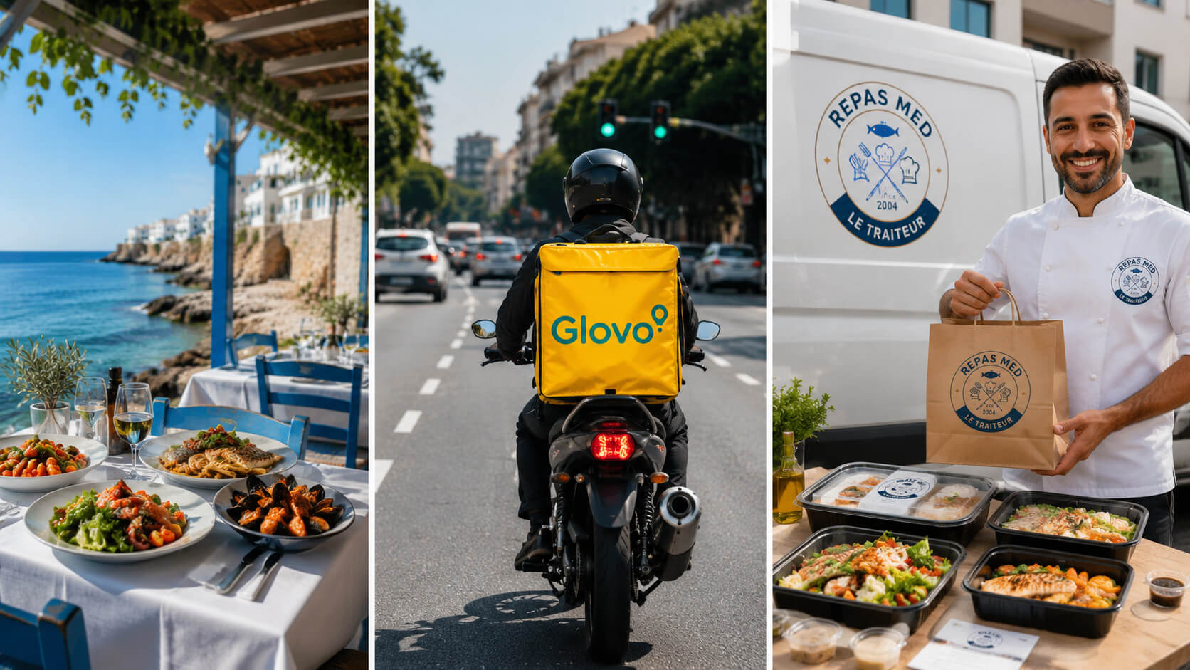 Repas Med, restaurant ou application de livraison  quel option choisir pour bien manger à Hammamet 