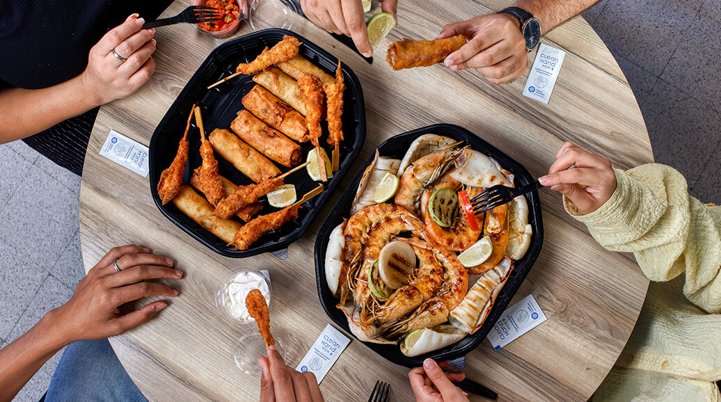 grand Plat fruits de mer pour partager à Nabeul