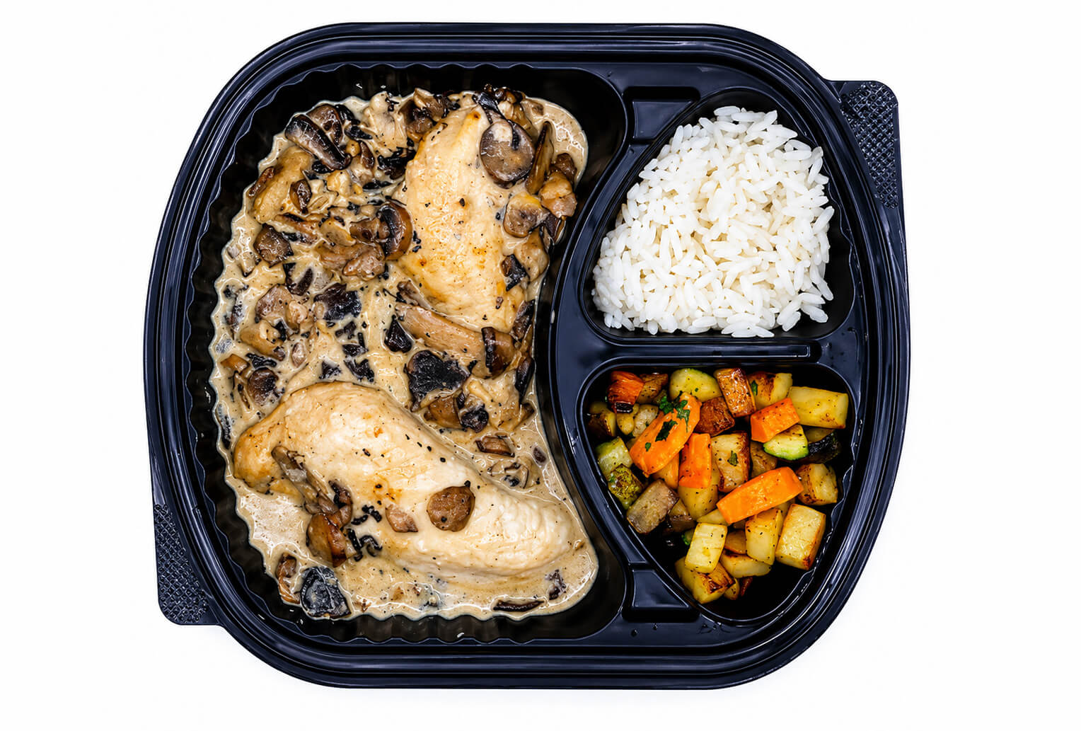 Livraison plat escalope de dinde sauce aux champignons
